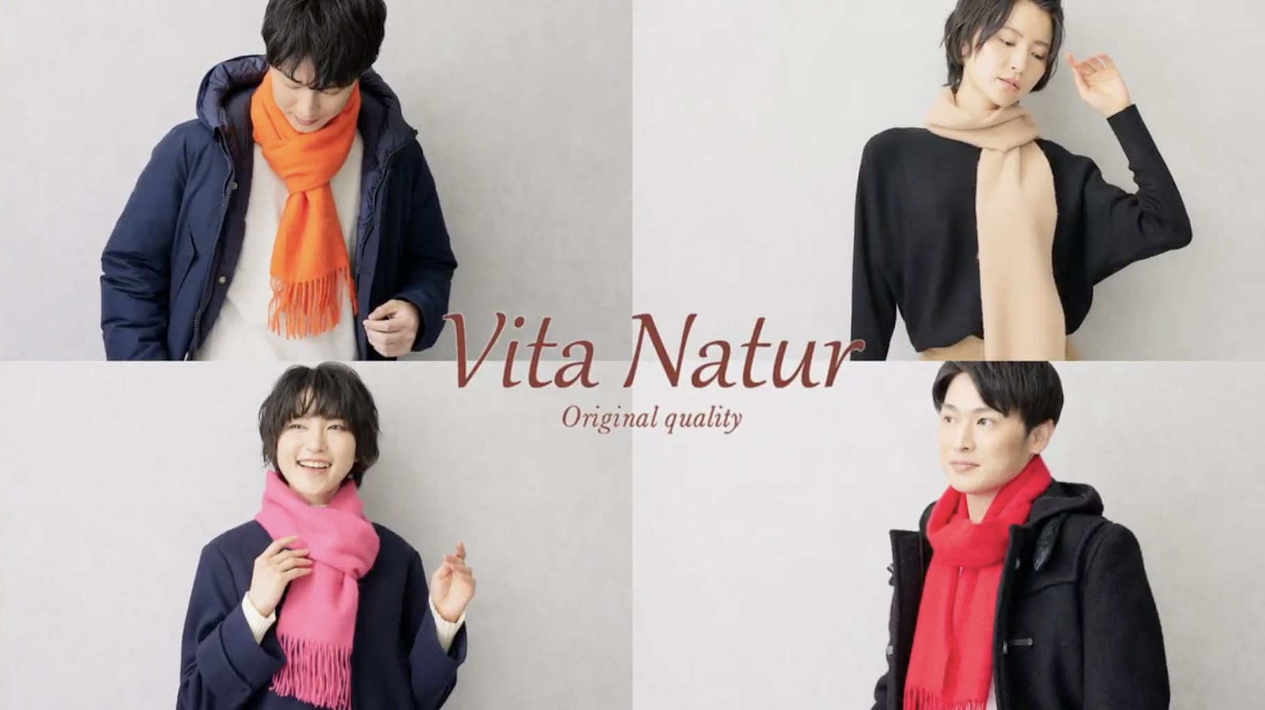 Amazon | [Vita Natur] マフラー レディース カシミヤ 100％ 軽量